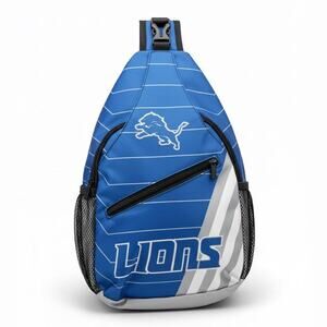 Detroit Lions Crossbody Sling Bag